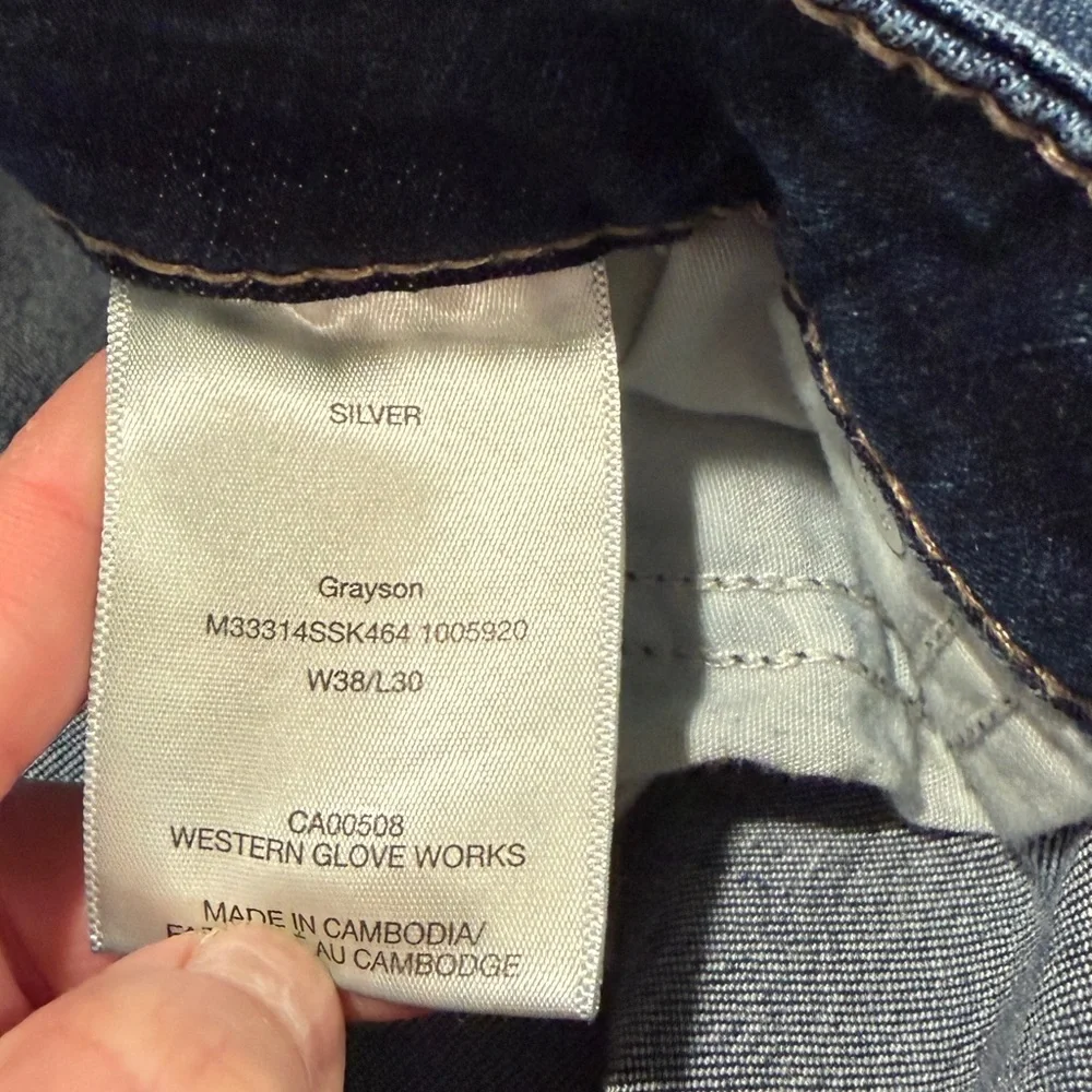 Mens Silver Jeans!